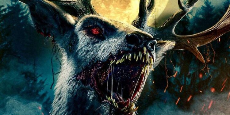 پوستر فیلم Bambi: The Reckoning بامبی خوفناک را نشان می‌دهد