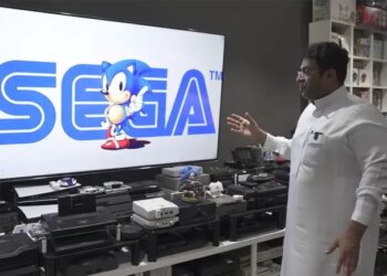 شخصی با متصل کردن ۴۴۴ کنسول به یک تلویزیون رکورد گینس را زد