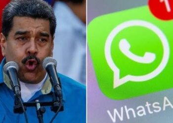 تماشا کنید: رئیس‌جمهور ونزوئلا جلوی دوربین‌ها واتساپ و اینستاگرام را از گوشی خود حذف کرد