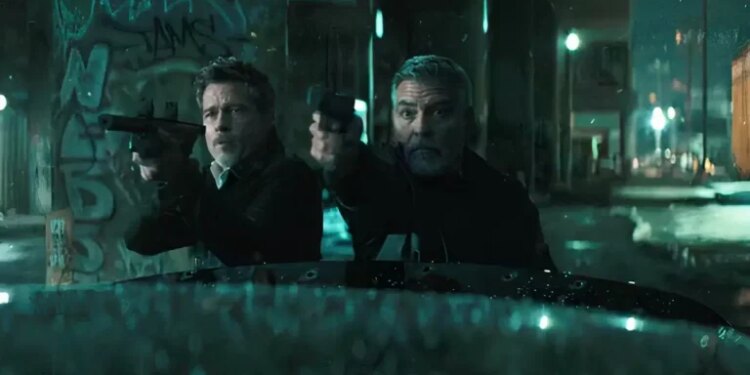 تصویر جدیدی از فیلم Wolfs منتشر شد