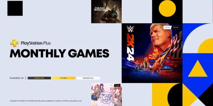 از فهرست بازی‌های PlayStation Plus در ماه اکتبر رونمایی شد