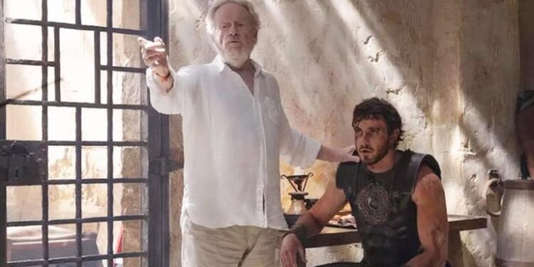 کارگردان فیلم Gladiator 2، ریدلی اسکات، علاقه‌ای به بازنشسته شدن ندارد