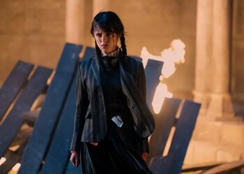 تصویر جدیدی از جنا اورتگا در فصل دوم سریال Wednesday منتشر شد